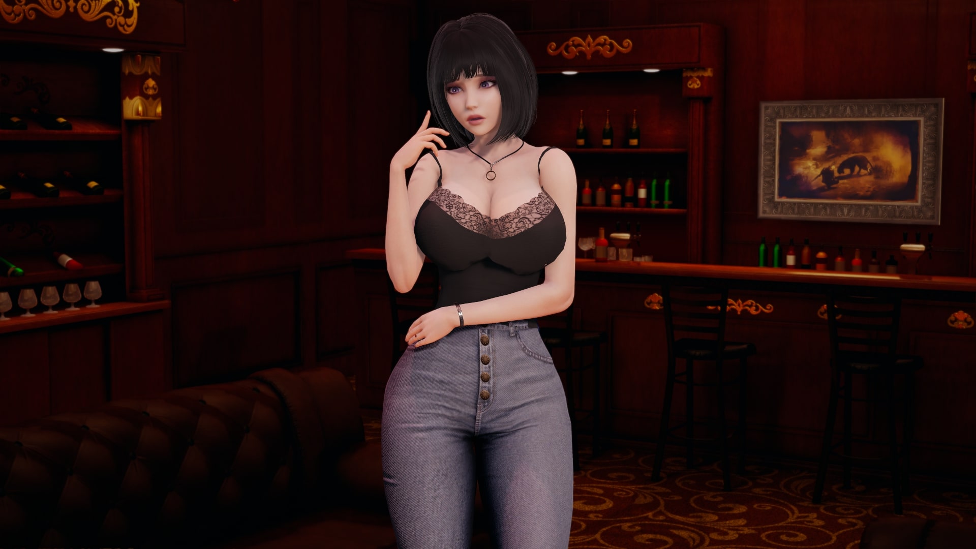 亚洲风SLG/汉化丨天鹅兔子/Velvet Bunnies V0.1.3 【20240804】 游戏截图 7
