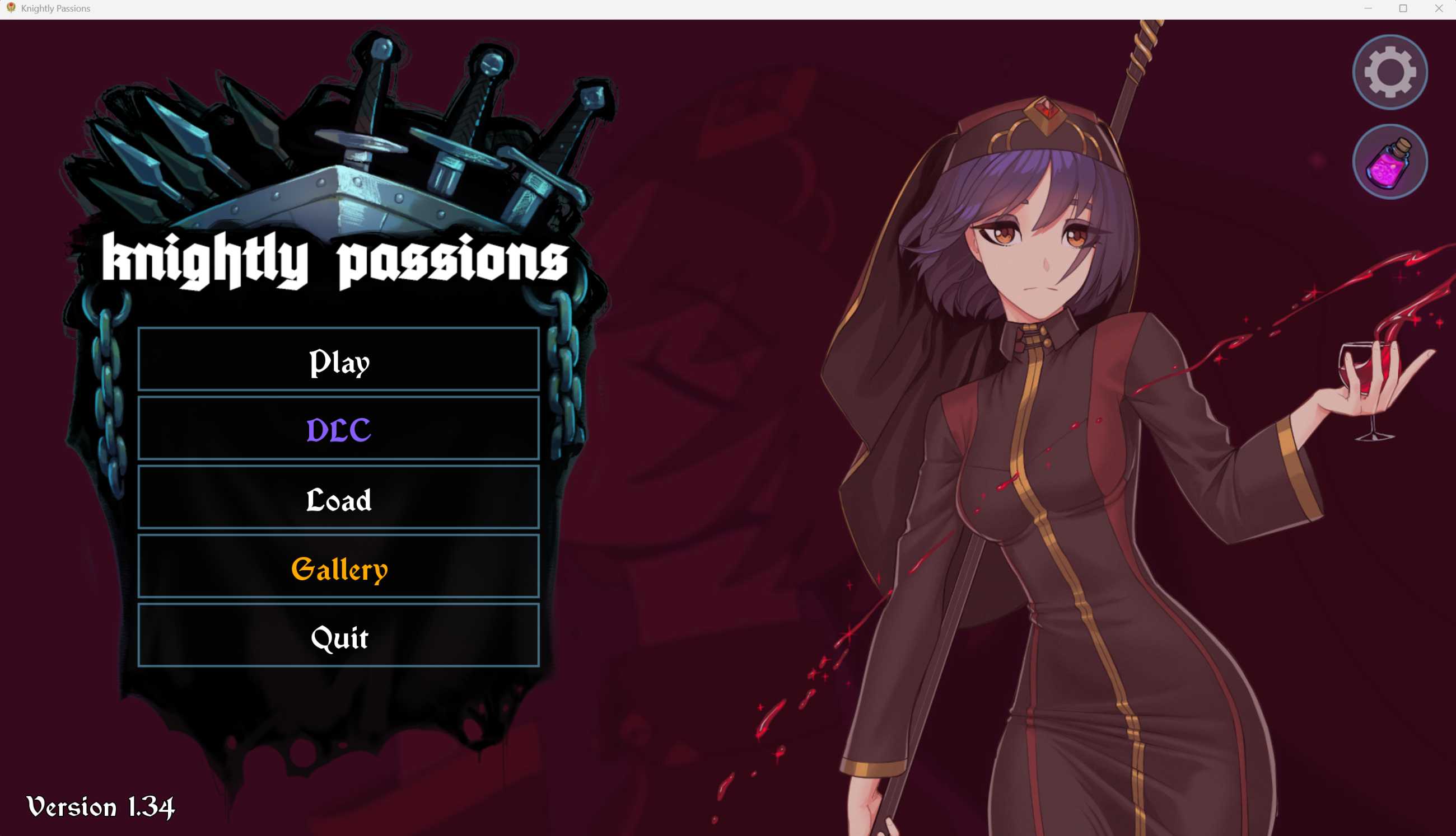 SLG/动态丨猎魔人物语/Knightly passion Ver1.34 +DLC【20250210】 游戏截图 3