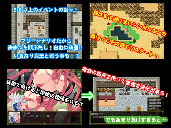 Valkyrie Destruction 超高自由度幻想RPG v1.05【PC0818】 游戏截图 3