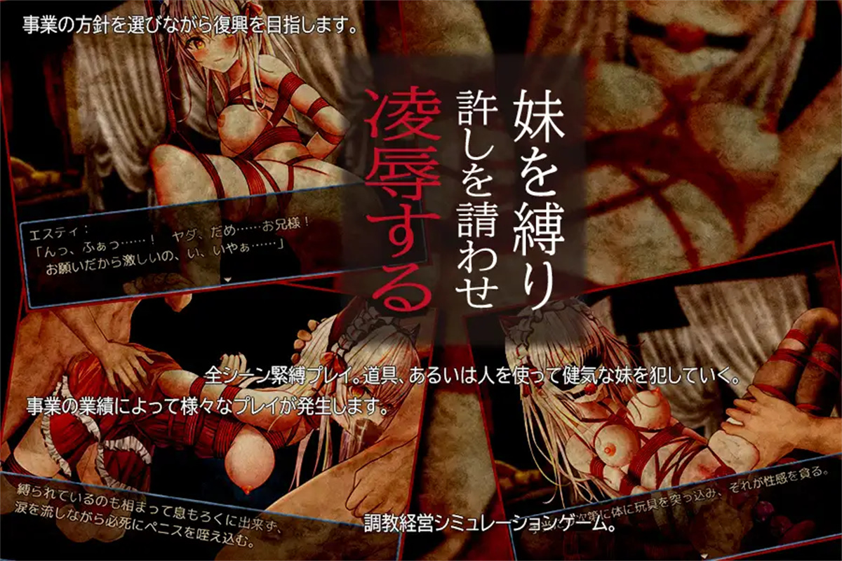 RPG近亲GPT3.5汉化丨 兄妹危险的红线赤い紐と兄妹のパラフィリア 【20240124】 游戏截图 4