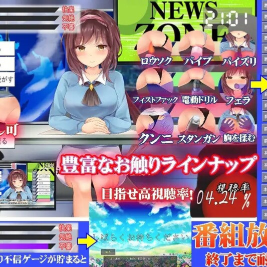 直播SLG动态丨美人ニュースキャスターの恥辱V1.0内置AI汉化【20241101】