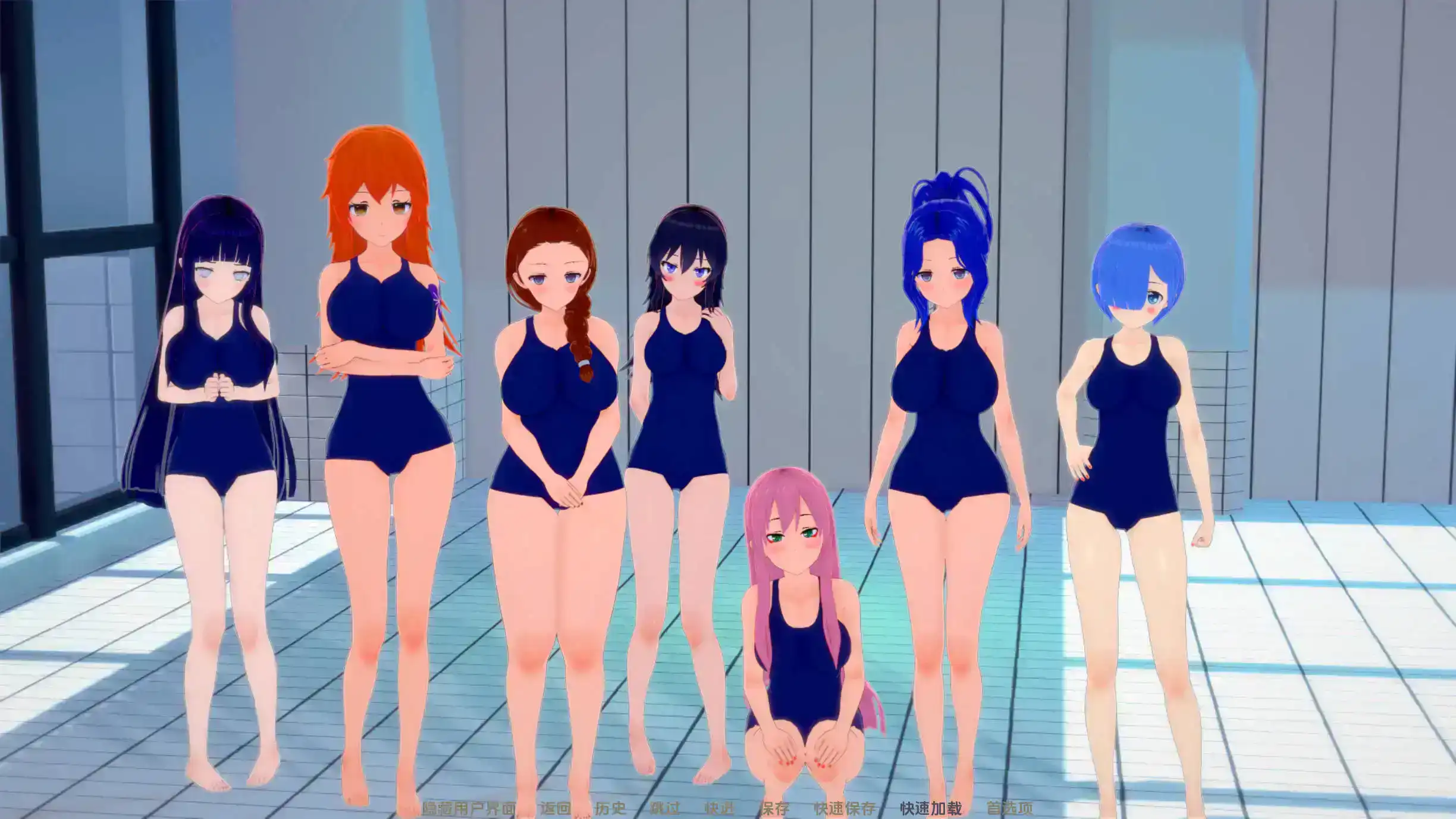 同人SLG/汉化/动态丨荡妇老婆学校/Waifu Slut School 0.4.4汉化版【20250403】_1 游戏截图 5