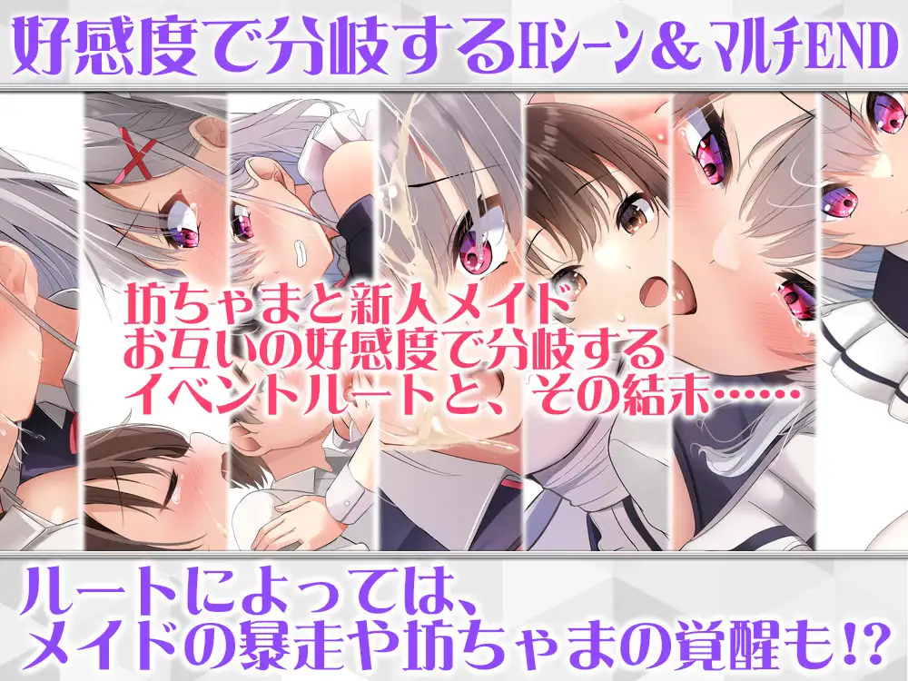 SLG/PC/机翻汉化丨 ～新人女仆和少爷的，色情宅邸小庭性活～ メイドイン!～新人メイドと坊ちゃまの、エッチなお屋敷箱庭性活～ 【20240710】 游戏截图 5