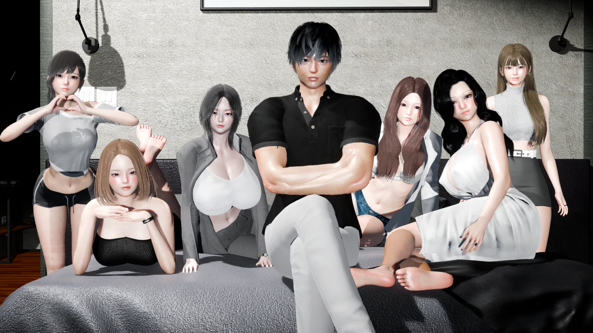 亚洲SLG/AIGPT汉化/3D丨回归者Regressor v0.3【20241216】 游戏截图 5