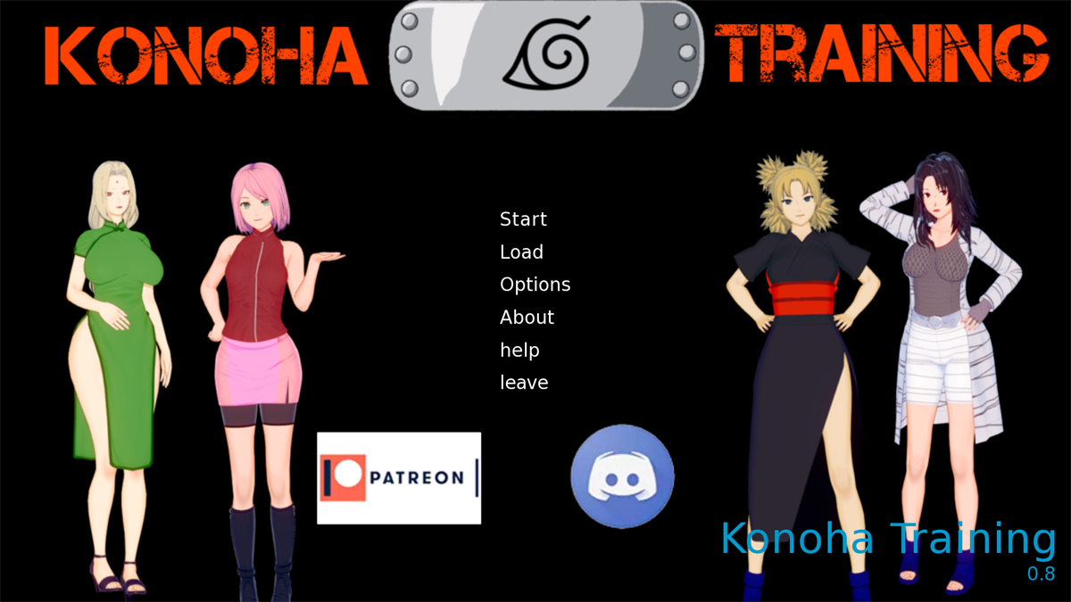 亚洲SLG/AIGPT汉化/3D丨木叶忍者训练场Konoha Training Ch.2 v0.13【20240618】 游戏截图 4