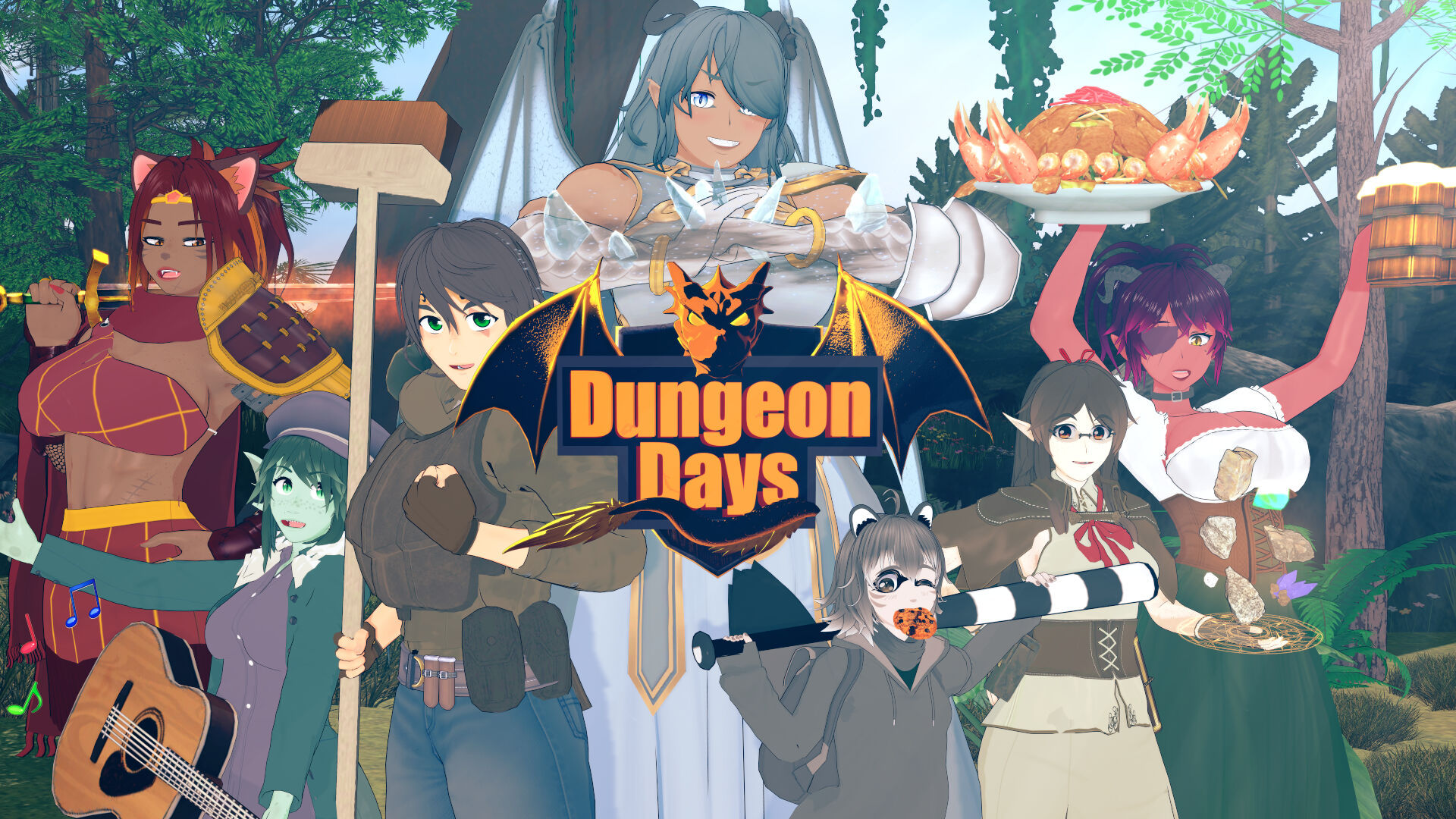 日系SLG汉化2D丨地下城日 Dungeon Days v0.06【20240220】 游戏截图 5
