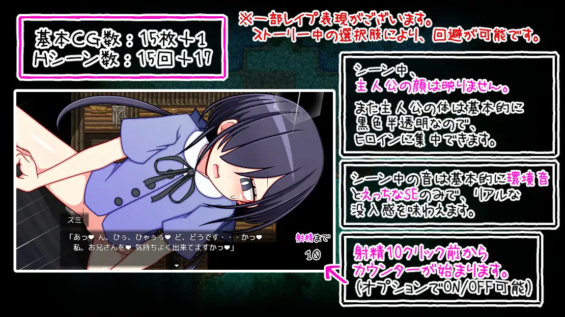 RPG/机翻丨大黑猫把妈妈杀了【20231112】 游戏截图 1