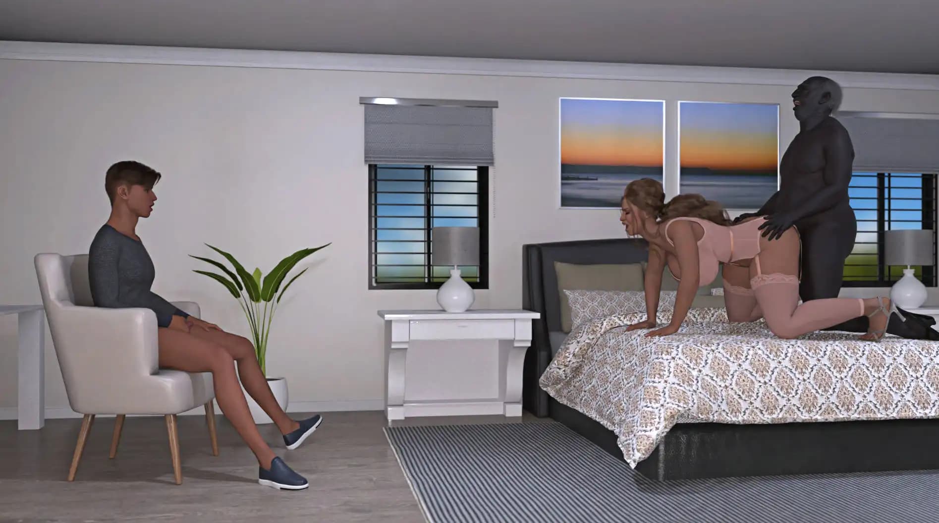 SLG/汉化丨 黑屋 Blacked House v0.4.0 PE【20250323】 游戏截图 6