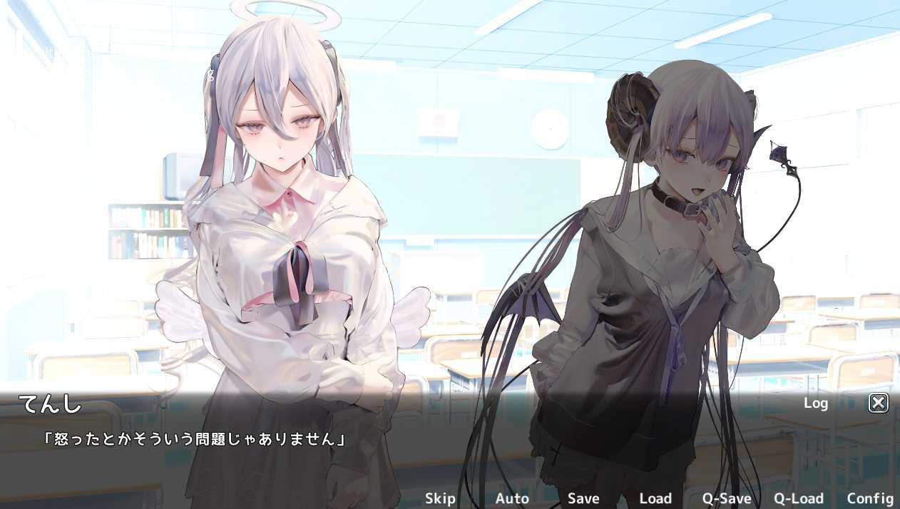 ADV/新作/动态CV | しにました。～生前いいことなかった俺が死後の世界であくま娘とイチャイチャ!～【20230513】 游戏截图 4
