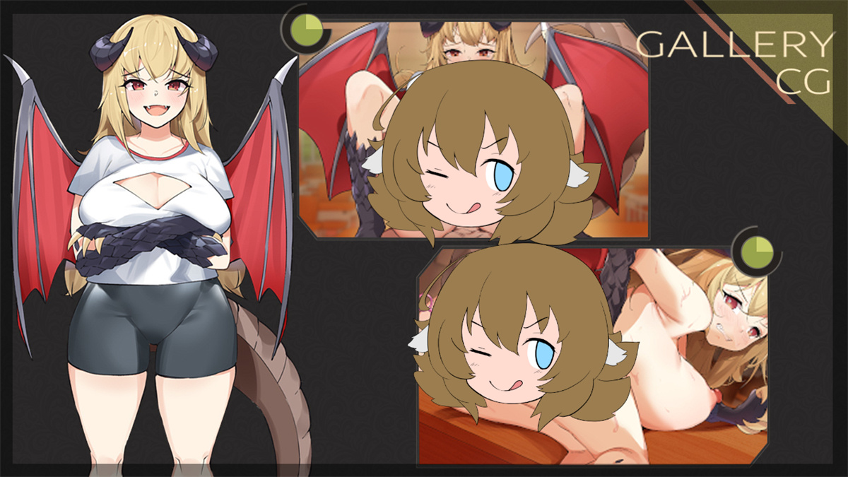 欧美SLG汉化动态丨屠龙:喷火暴君与她的对手相遇 Slay the Dragon! 1.0 The Fire-Breathing Tyrant Meets H【20240511】 游戏截图 1