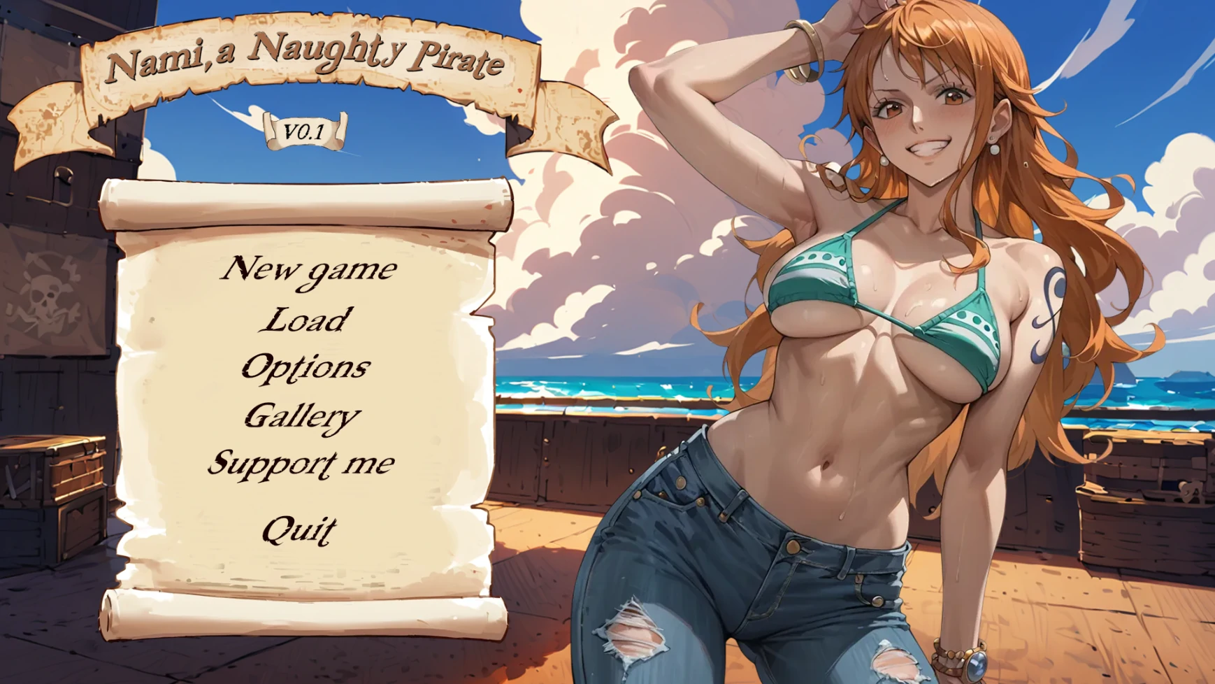 调皮海盗:娜美遇险记(Nami, a Naughty Pirate)v0.16 精翻汉化 游戏截图 3