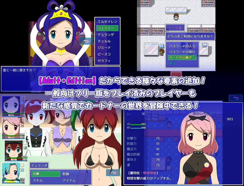 回合RPG/动态/汉化丨卡片收纳器 Adult・Edition（カードナー Adult・Edition）V1.0 内置AI汉化【20250417】 游戏截图 3