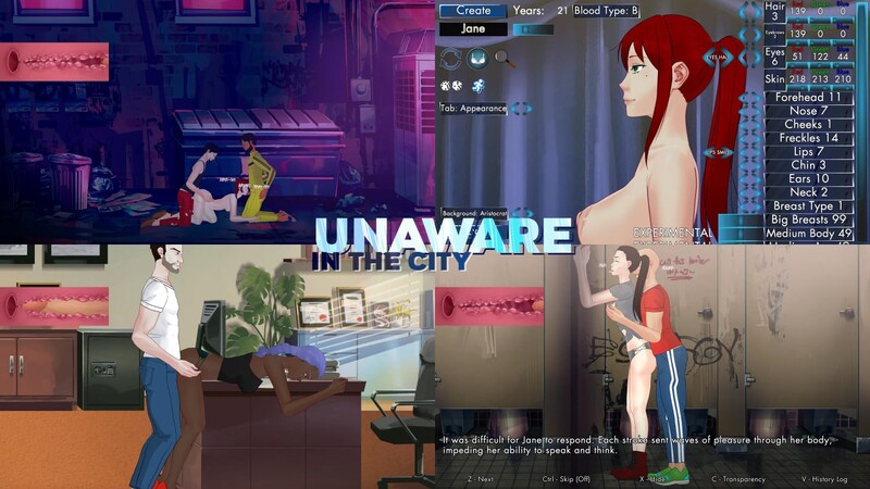 沙盒SLG/NTR寝取/动态丨城市中的无意识者（Unaware in the City）V45a 机翻步兵版 【20260107】 游戏截图 7