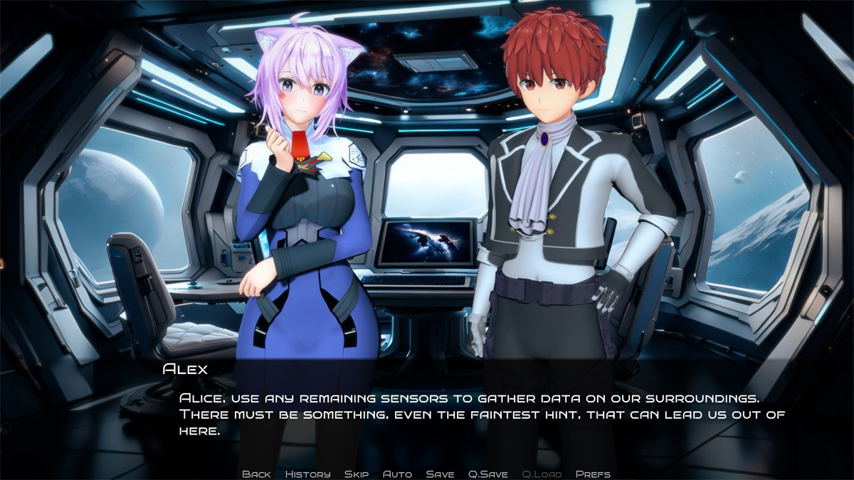 星际迷航:后宫舰队的欲望(Code Zero: Interstellar)v0.1 精翻汉化 游戏截图 5