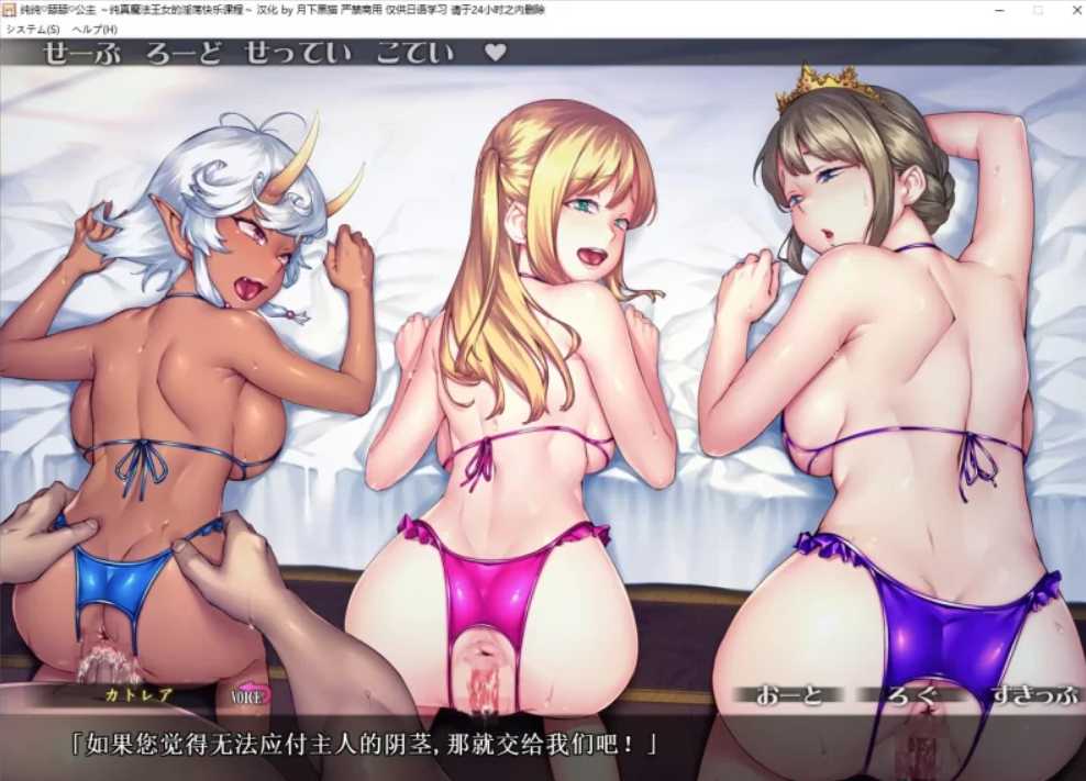 拔作ADV/汉化丨ORCSOFT纯真魔法王女的淫荡快乐课~ピュアピュアぺろぺろプリンセス ~V1.02 AI润色汉化版【20231016】 游戏截图 5