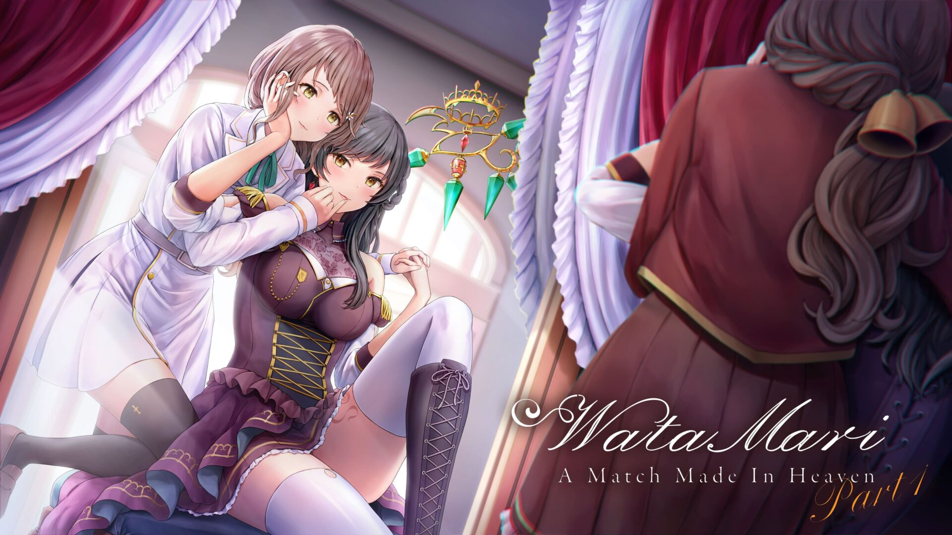 百合天作之合的我们1 Match Made in Heaven 官方中文版★全CV【PC10月】 游戏截图 3