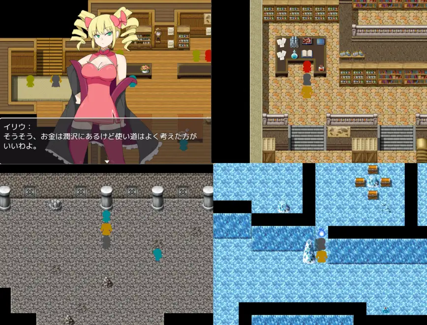 日式RPG/新汉化丨 大小姐和迷宫攻略 お嬢様とダンジョン攻略 v1.0 PC+安卓 AI汉化版 【20250313】_1 游戏截图 6