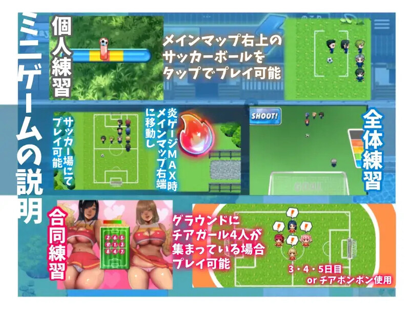 探索RPG/色诱男受/汉化丨恶作剧啦啦队的色诱大作战！（いじわるチア部の色仕掛け大作戦!）V1.04 【20250416】 游戏截图 8