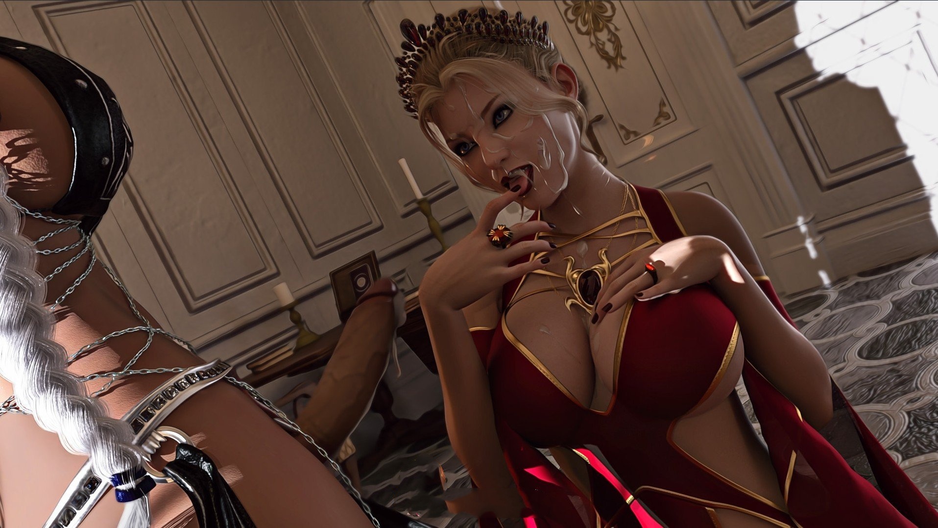 欧美SLG/汉化丨性艺/SexCraft: A Royal Conquest V0.2 AI汉化版【20250410】_1 游戏截图 4