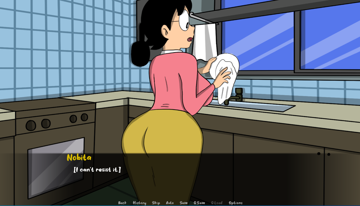 恶搞SLG汉化动态丨不完美主妇 哆来梦 盯裆猫 Dickmon X v0.9C【20240307】 游戏截图 6