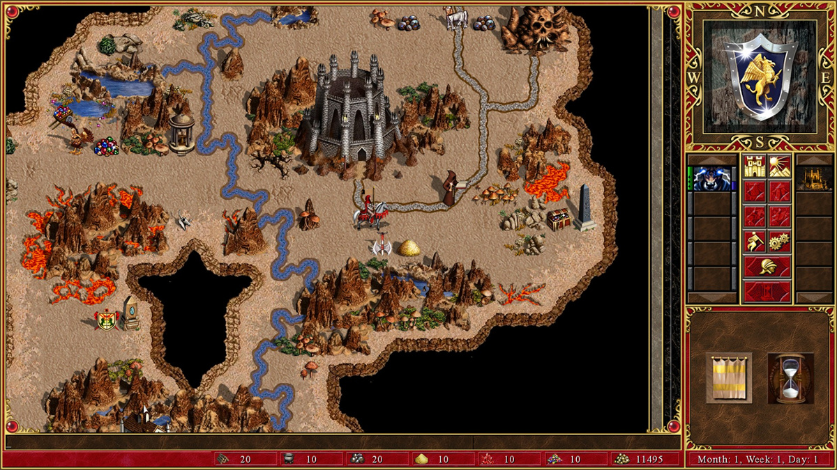 官中|新增元素城丨魔法门之英雄无敌3死亡阴影 / HEROES OF MIGHT AND MAGIC III HD 高清版【20240613】 游戏截图 2