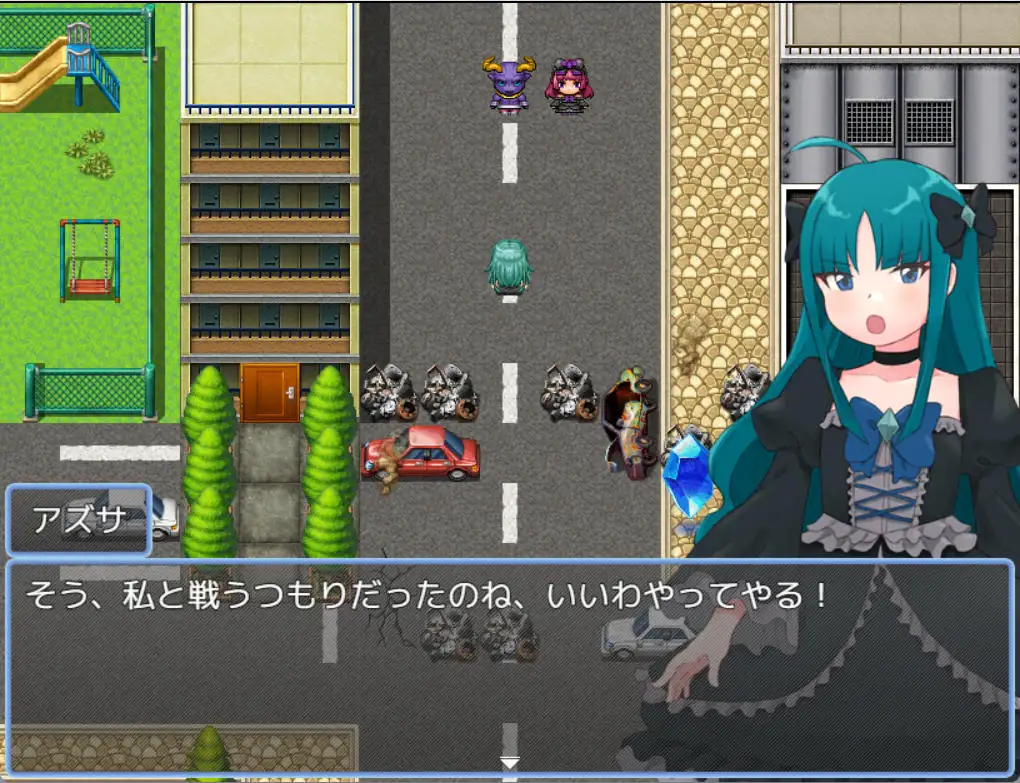 日式RPG/YWGD版/新安卓丨 魔法少女阿兹萨~夏尼珍珠~ 魔法少女アズサ~シャイニーパール~ 内置AI汉化版 【20250115】 游戏截图 8