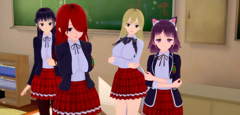 爱的学校:俱乐部!School of Love Clubs! v0.1.8【20230407】 游戏截图 2