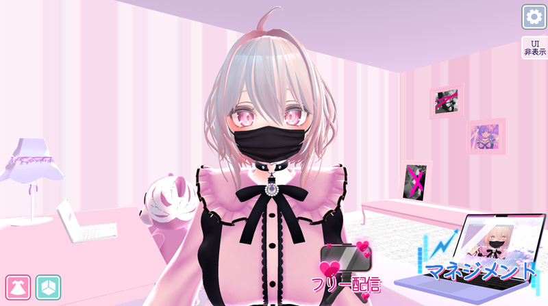 SLG/新作/官方中文/无码丨VR色情直播女子＃裏垢女子ルシアちゃん 【20231107】 游戏截图 4