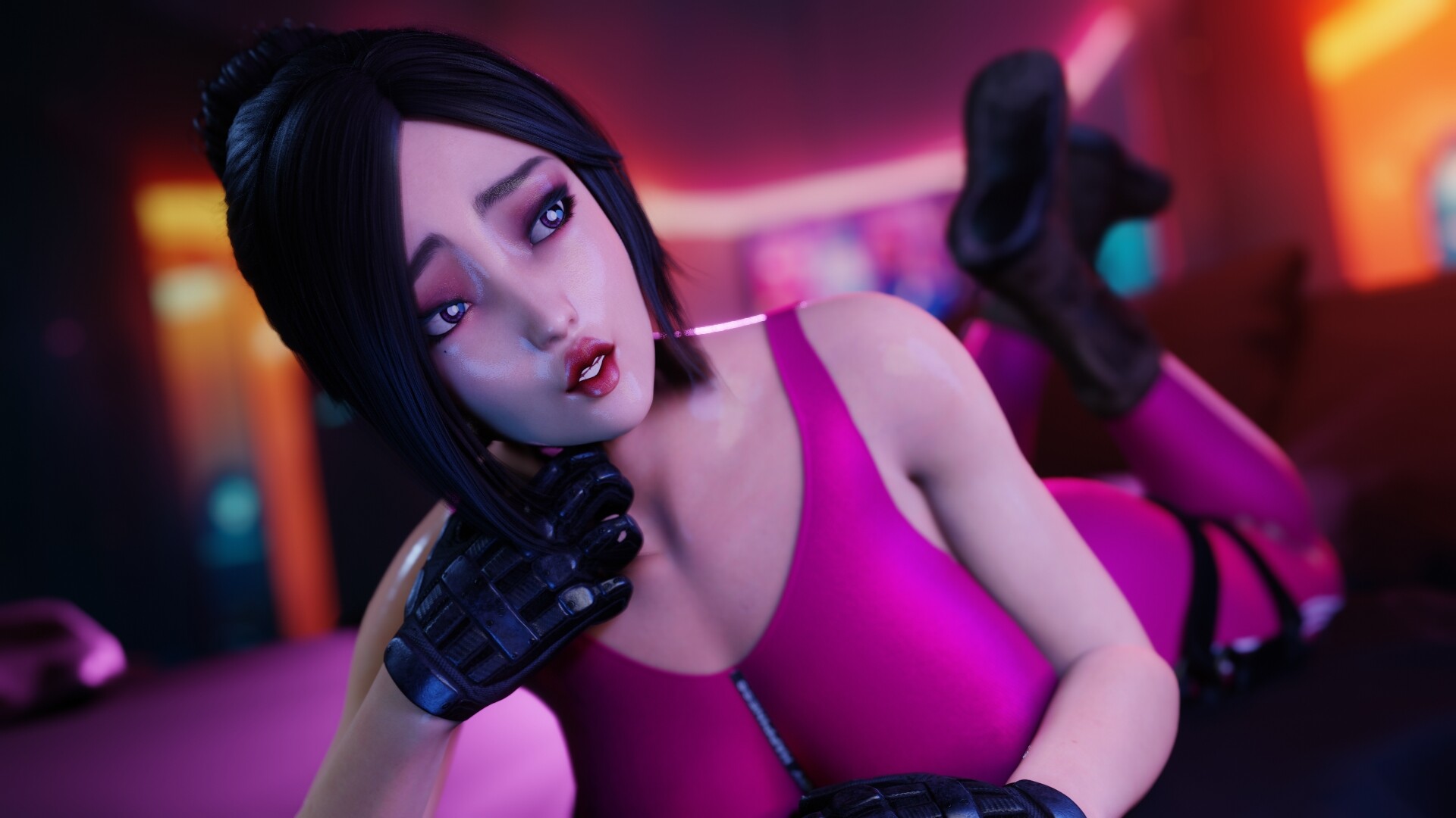 CyberFuck 2069 <百合无修>【PC10月】 游戏截图 1