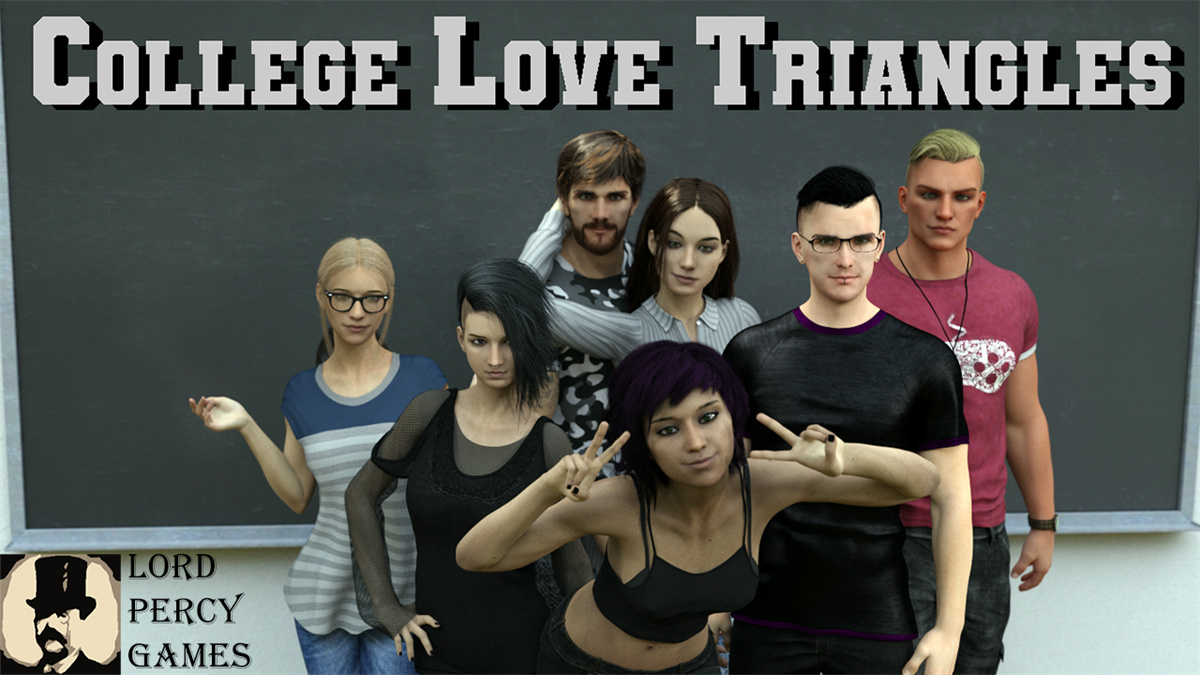 校园欲望三角:淫乱破处与出轨(College Love Triangles)v0.3 精翻汉化 游戏截图 7