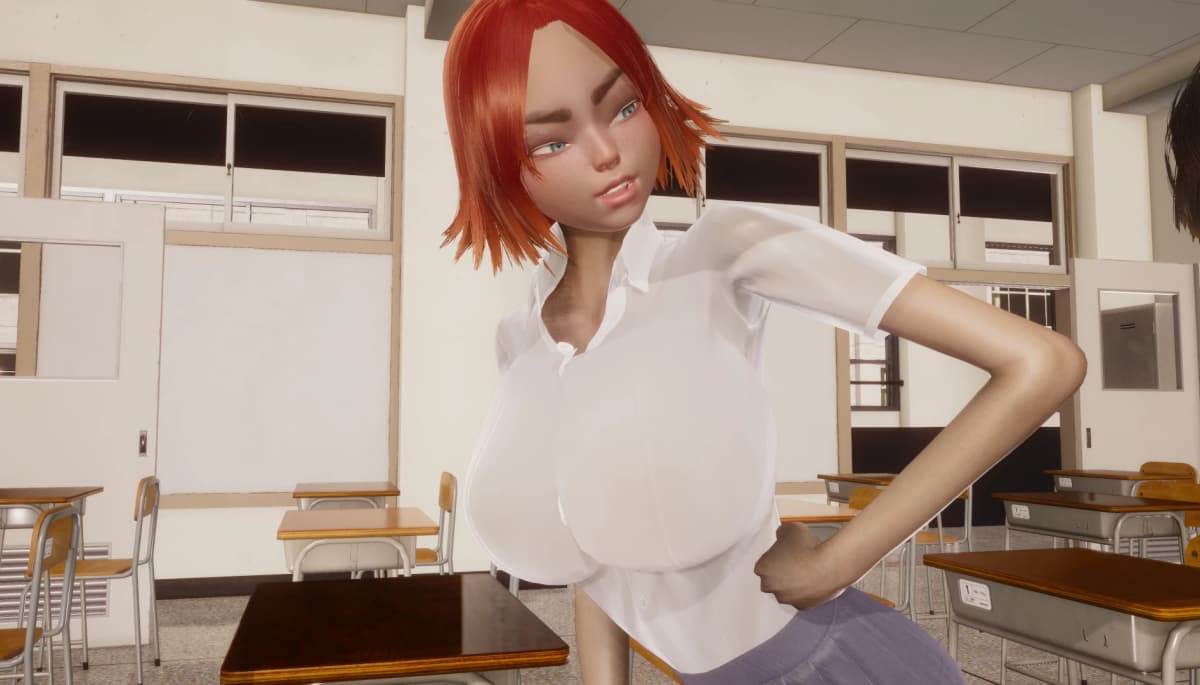 亚洲风SLG/汉化丨堕落书呆子 Nerd Corruption v0.3 【20241102】 游戏截图 2