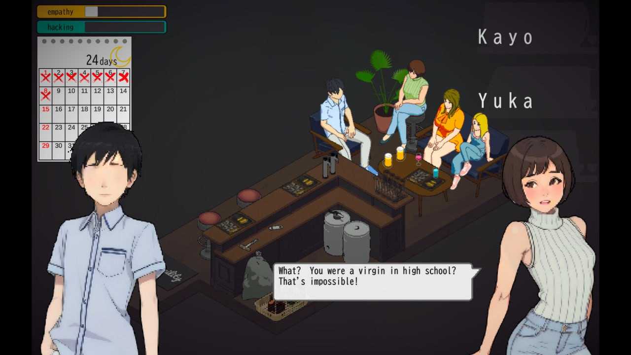 SLG/官中丨东京女大学生：书呆子与蜂王 STEAM官方中文版【20241021】 游戏截图 3