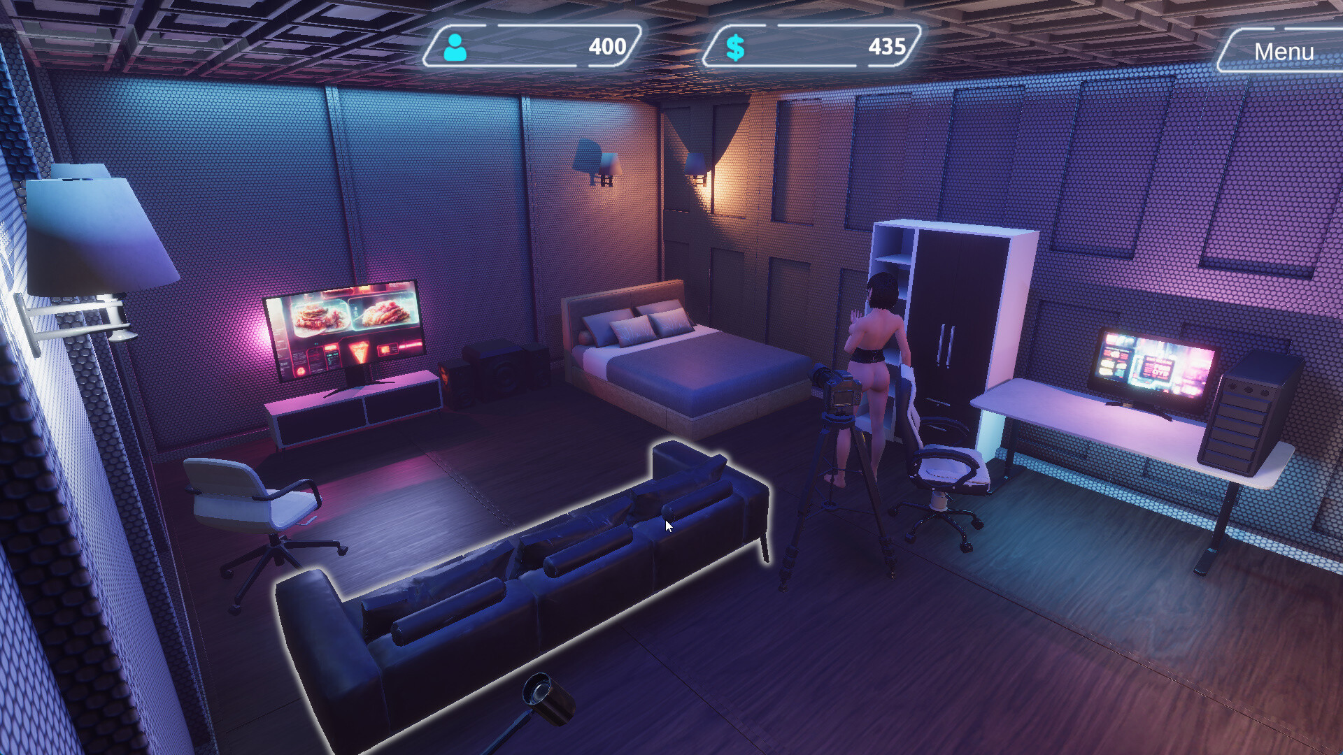 【SLG/新作/无码/有动画】FAP & CUM Simulator 游戏截图 4
