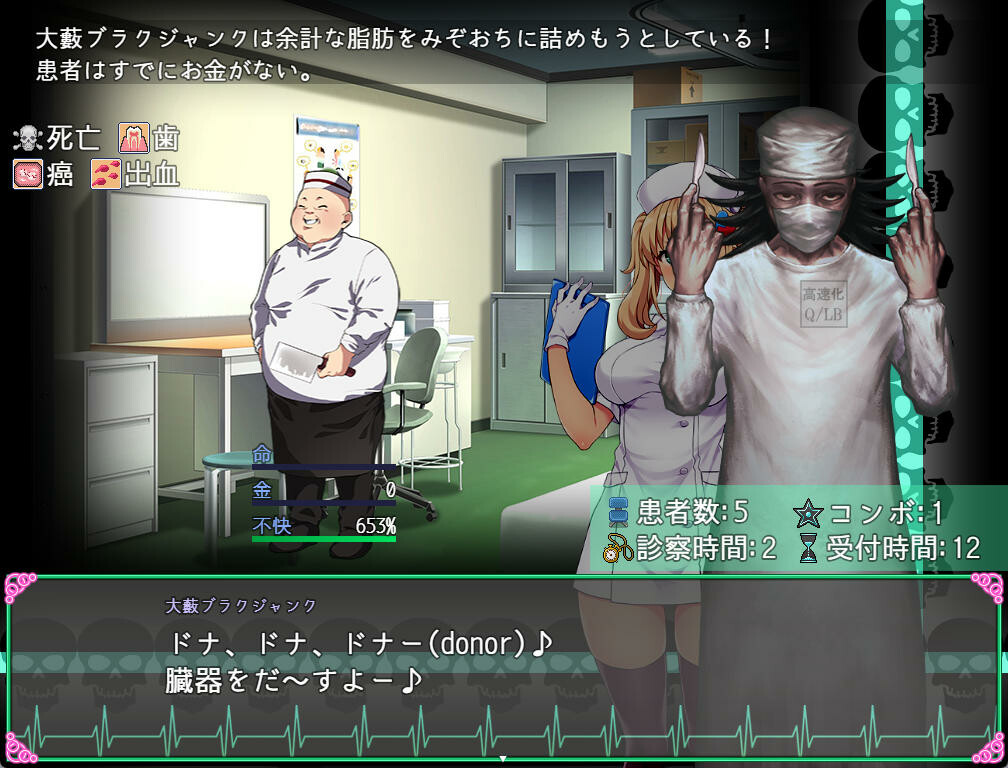 RPG/新作/STEAM官中丨医疗无法人 大薮死人诊所【20230913】 游戏截图 3