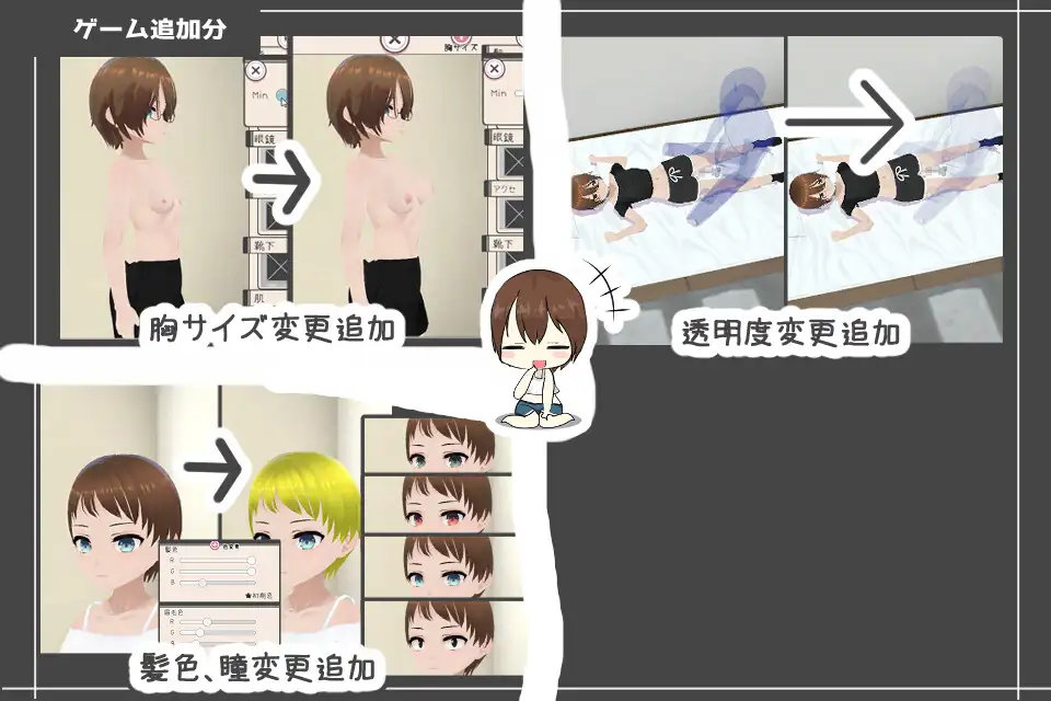 SLG/汉化/动态丨和妹妹一起生活/妹ちゃんとくらそうVer1.81机翻汉化版+DLC【20250506】 游戏截图 2
