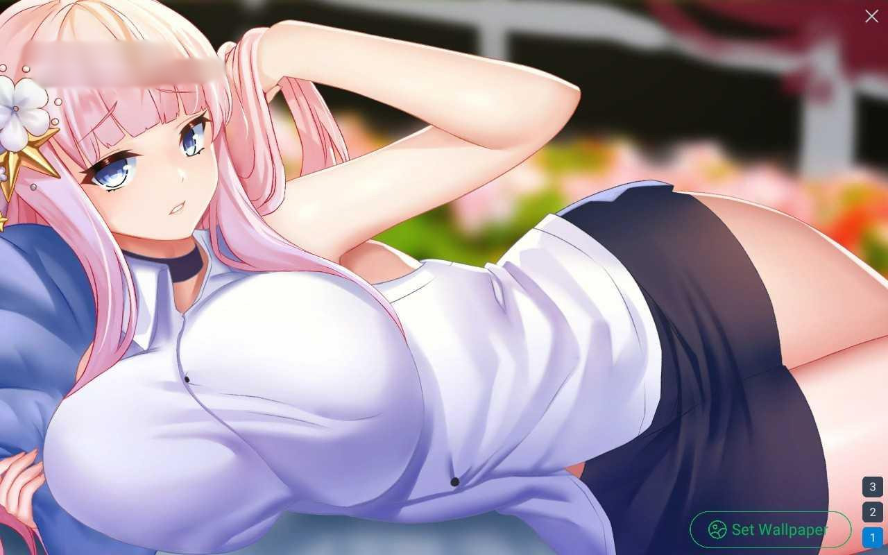 Live Waifu Wallpaper Waifus作品2D动态福利CG集【PC0818】 游戏截图 1
