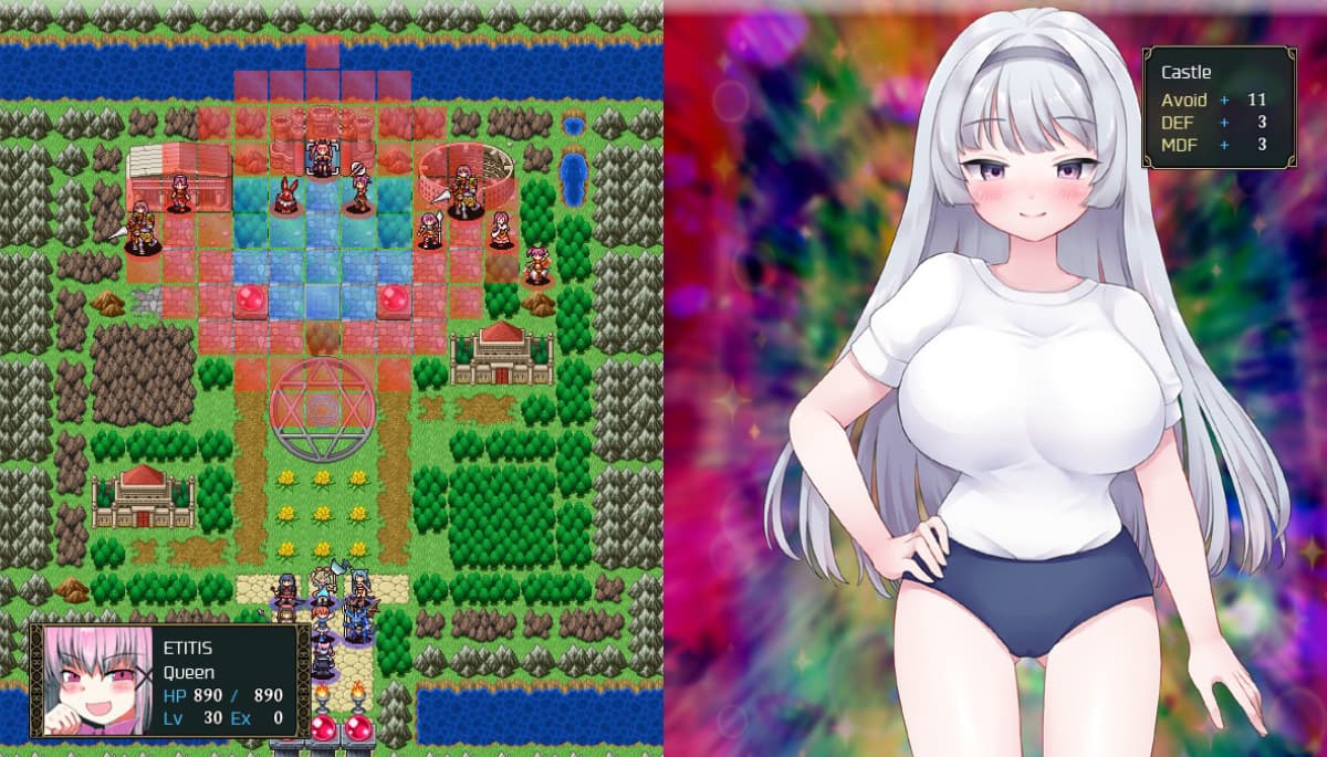 SPRG/汉化丨色情战争/hentai wars V1.2 挂载AI汉化版+存档【20241125】 游戏截图 1