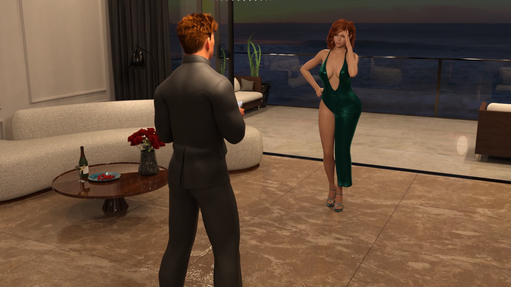 欧美SLG/动态/更新丨 老板的妻子：危险的恋情 The Boss’s Wife: A Dangerous Affair v1.1  汉化版 【20250403】_1 游戏截图 4