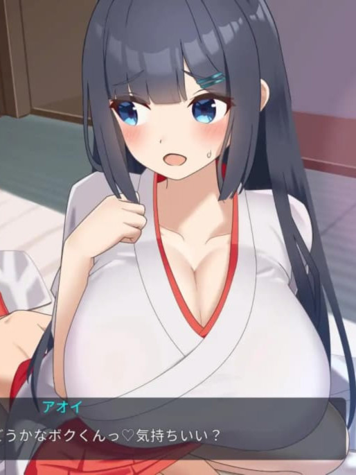 SLG/机翻丨おねショタ村の淫習～お清楚双子巫女と孕ませ3PエッチするLive2DおさわりSLG～ Ver2.00【20250611】