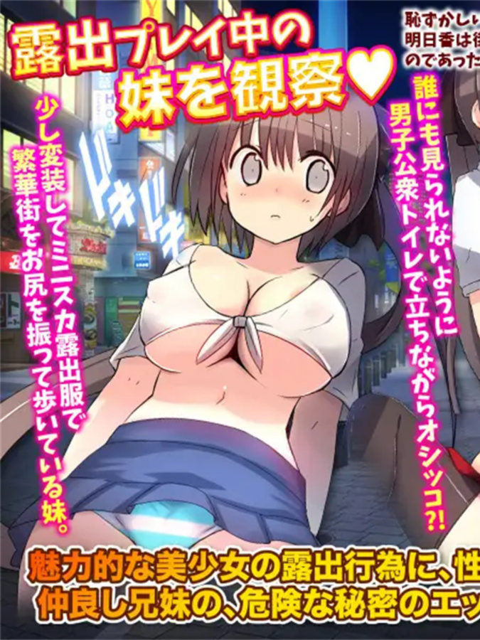 ADV/PC/AI汉化丨 好!妹的暴露欲望，还是保持秘密吧 汗 よし!妹の露出願望は秘密しておこう 汗 【20240720】