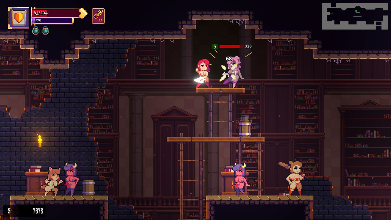 高分ACT官中像素丨H版死亡细胞丨 Scarlet Maiden 猩红少女 v1.3.3【20231005】 游戏截图 1