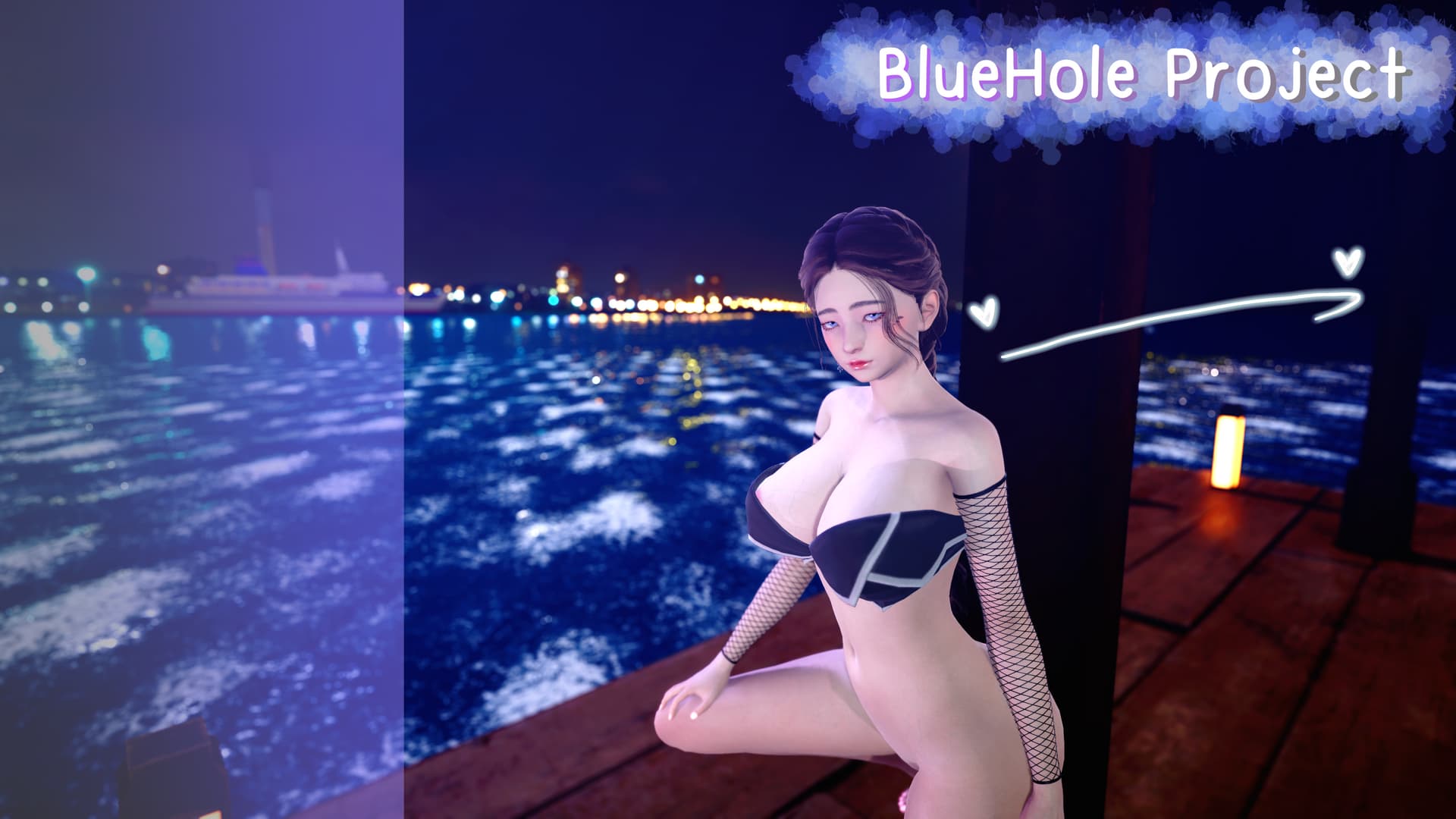 亚洲风SLG/动态/更新丨 蓝洞项目 Blue Hole Project v0.5 PC+安卓 汉化版 【20250323】 游戏截图 4