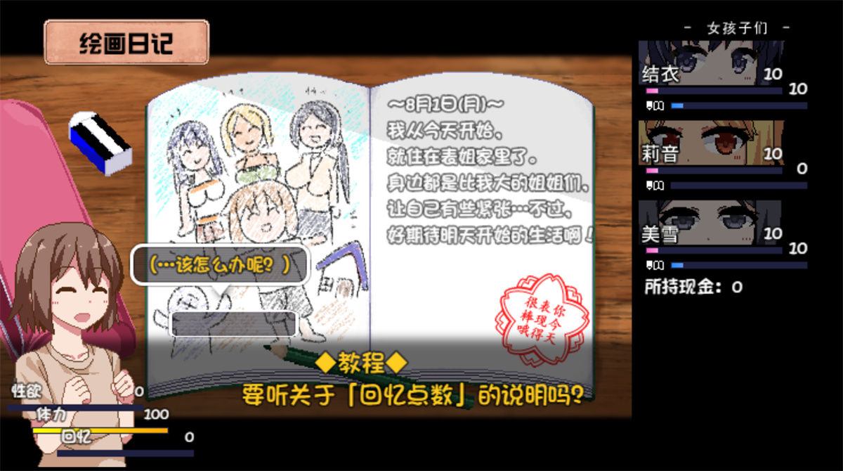 SLG中文丨夏日狂想曲 V2.05DLC 【20231220】 游戏截图 6