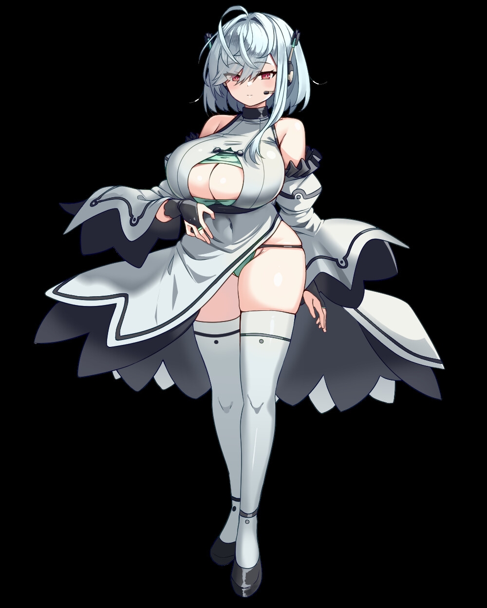 回合RPG/爆乳巨乳/2C丨爆乳奴隶的革命谭（爆乳奴隷の革命譚）V1.0 AI汉化+全CG【20240716】 游戏截图 8