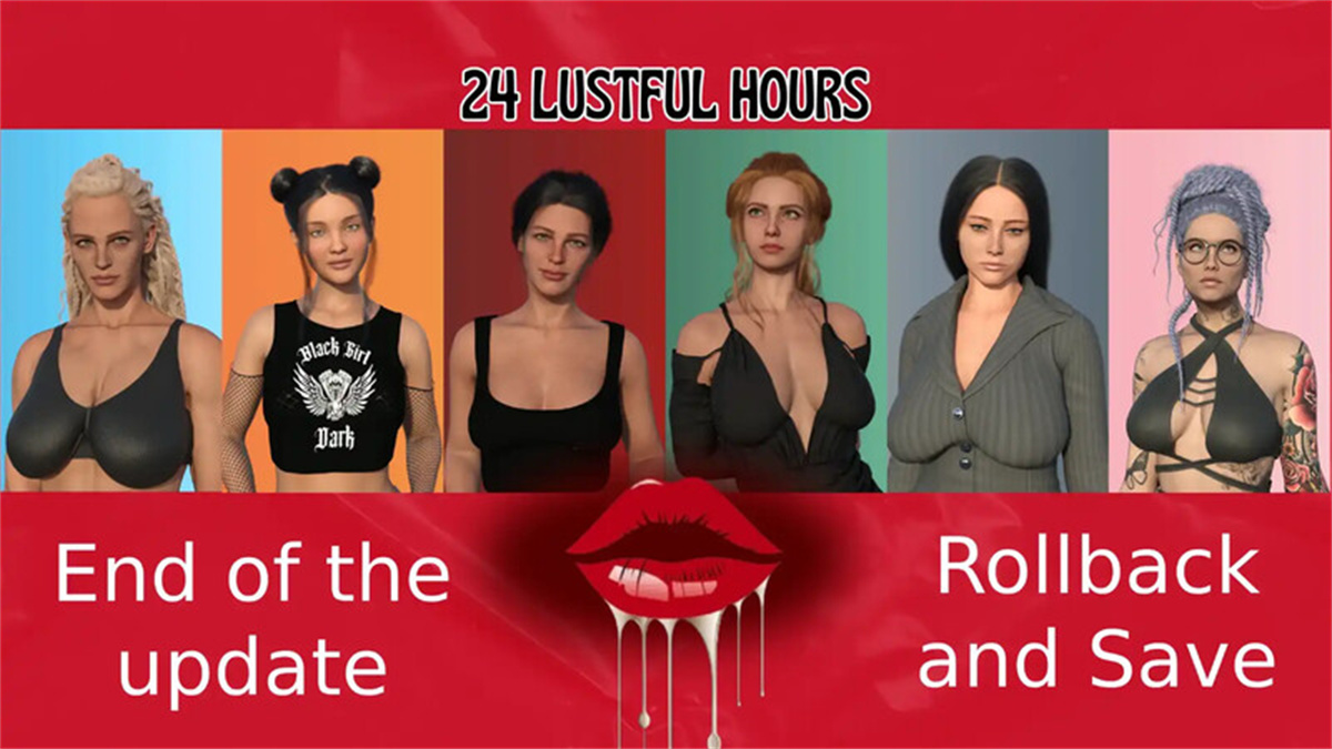 欧美SLG/动态/3C丨24淫荡时刻/24小时情欲时光（24 Lustful Hours）V0.2.0 汉化中文【20240709】 游戏截图 5