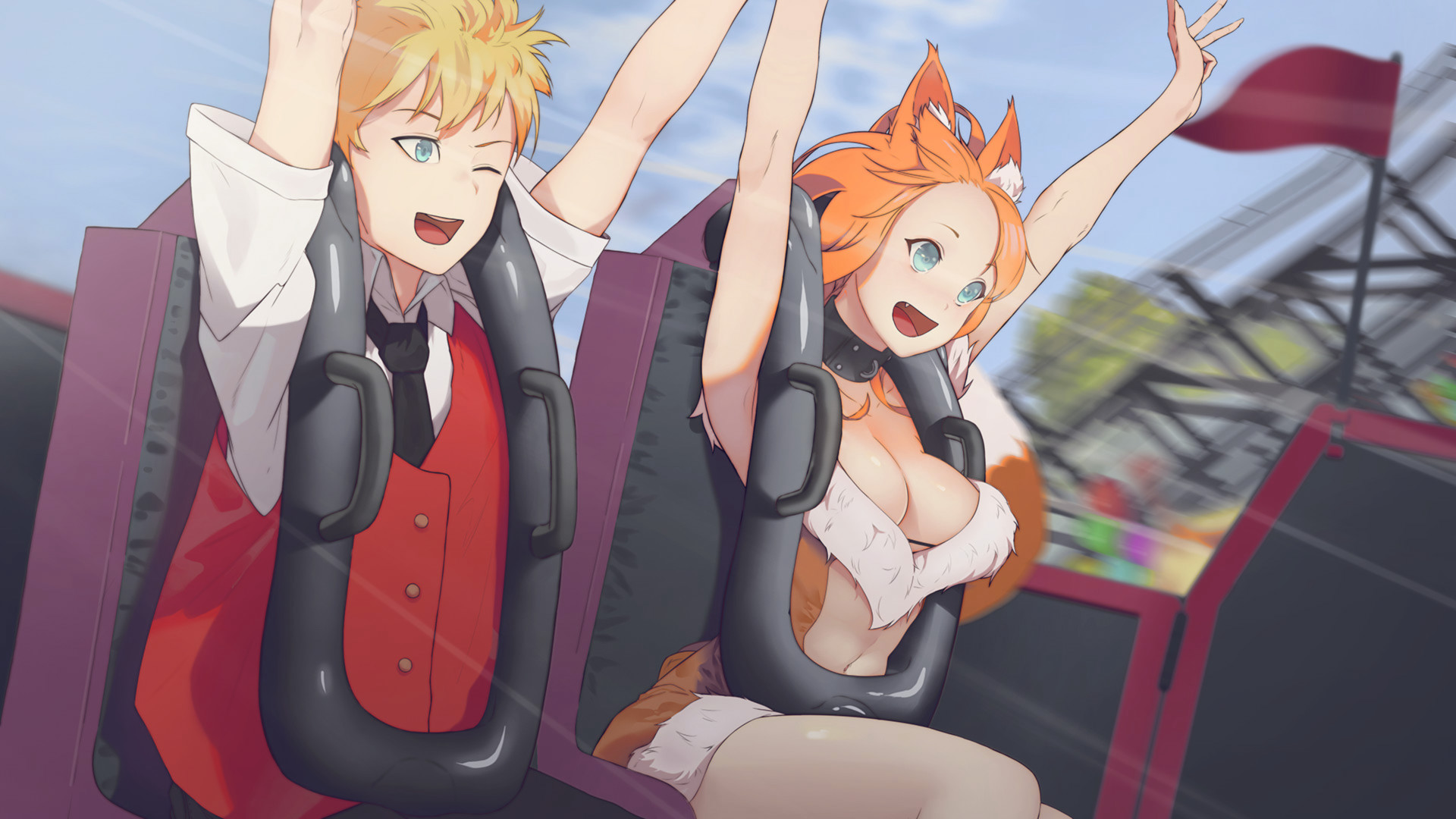 阳光欢乐园:游乐园的艳遇后宫(Sunny Shine Funland!)v1.5 精翻汉化 游戏截图 4