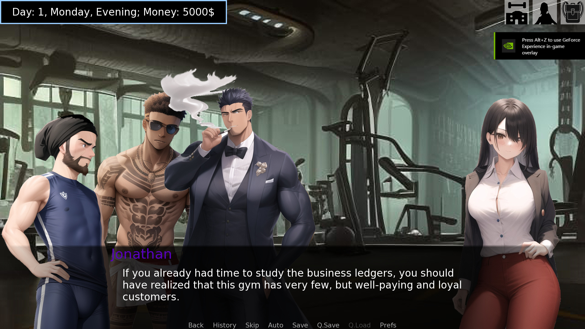 吉娜的健身房：肌肉女的救赎（Ginas Gym）v0.7.3.15 精翻汉化 游戏截图 4