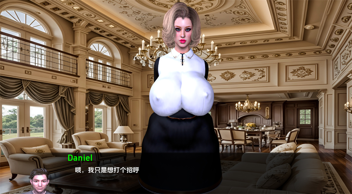 欧美SLG汉化动态丨爸爸的豪宅 Daddy's Mansion  v0.1.1【20240402】 游戏截图 5