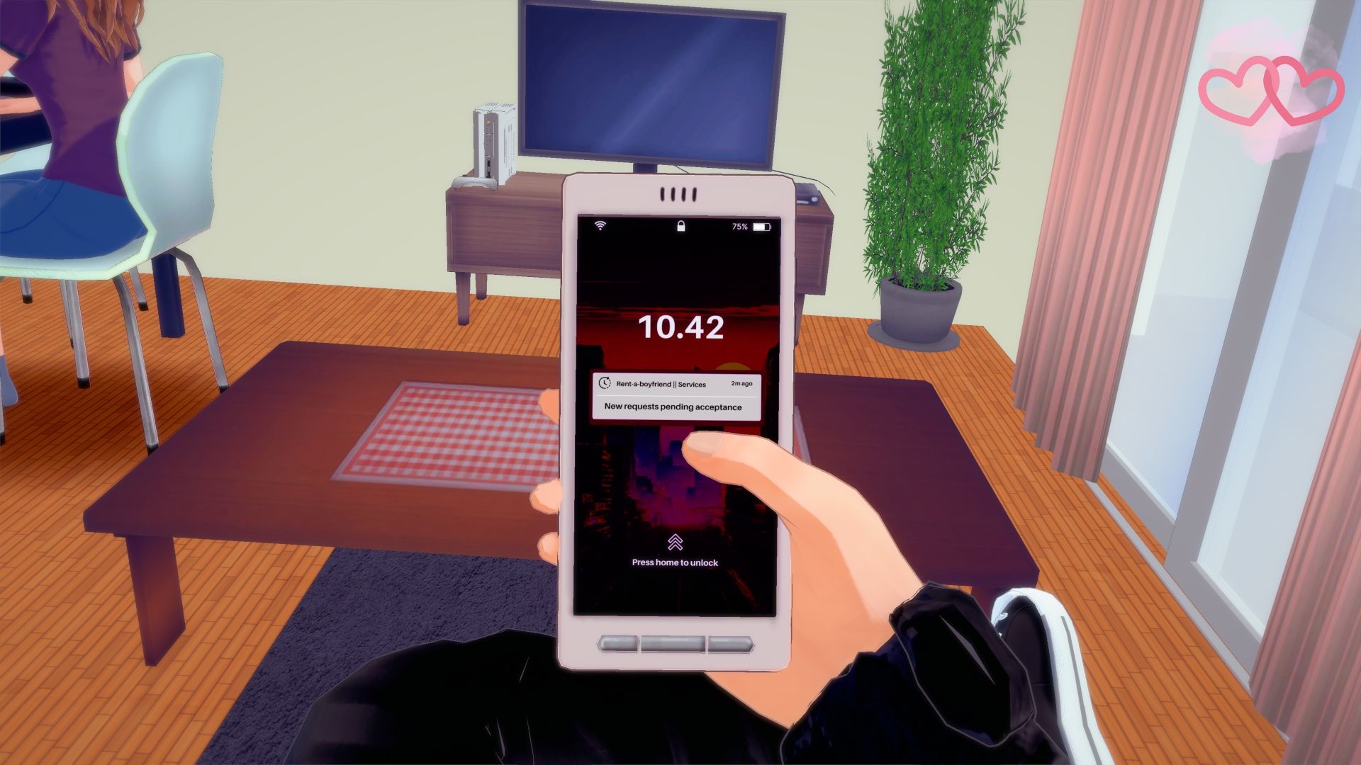 SLG汉化丨租一个男友Rent(a)Boyfriend v0.1.2汉化版【20241014】 游戏截图 2