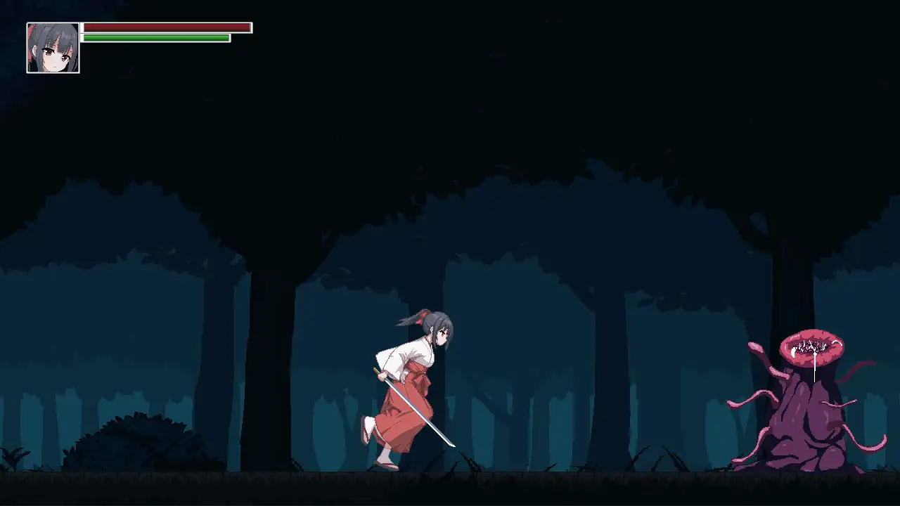 ACT/AI汉化丨 退魔巫女稻芽/退魔巫女イナメ 【20250404】_1 游戏截图 1
